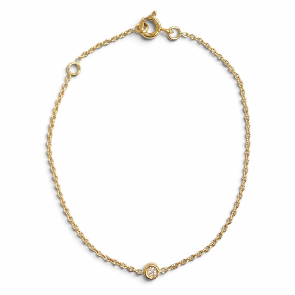 Christian Dior MIM95003 Mimi Wi 1P Diamond Bracelet, 18K Yellow Gold (750), W...